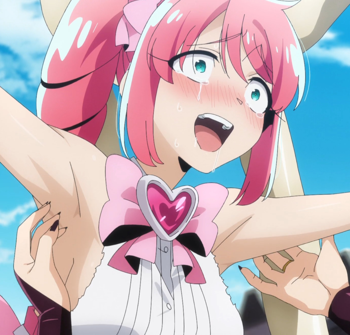 魔法少女にあこがれて 第1話 小野中彰大 一般アニメ エロ 乳首 アヘ顔 くすぐり スパンキング 尻叩き 触手 異種姦 拘束 レズ 女子校生