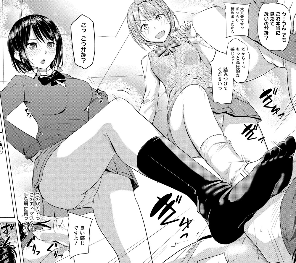 サキュバス学園の犬ッ!! 第2巻 ナックルカーブ 一般漫画 エロ 乳首 パンチラ 男性受け 逆レイプ 複数プレイ 足コキ 羞恥 調教 スパンキング 痴女 ギャル 女子校生 JK 超ハーレム・コメディ